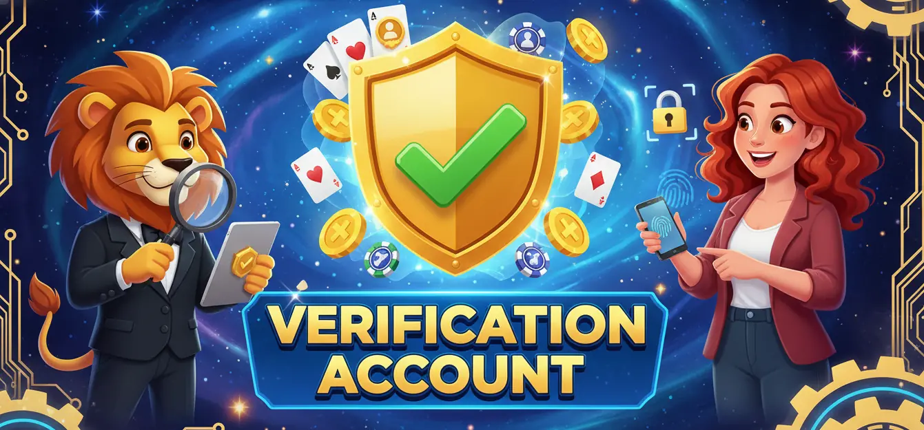 Verifiera konto hos Race casino
