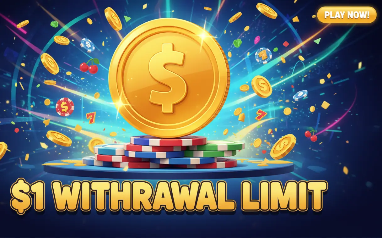 1 kr uttag hos Race casino