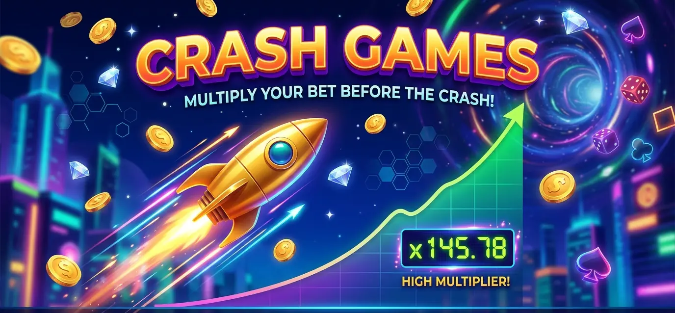 Crash hos Race casino